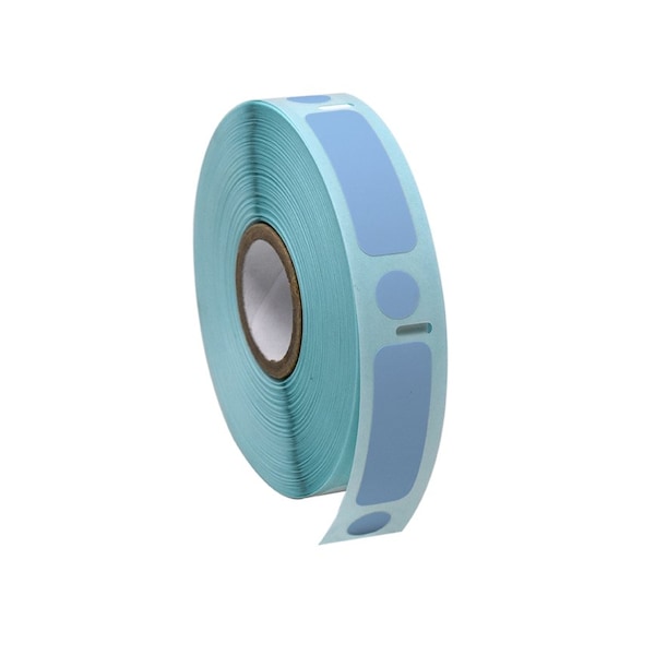 Label/Dot Combo Roll, Cryo, Direct Thermal, 38x13mm & 9.5mm, Dot for 2.0mL Tubes, Green, 500PK